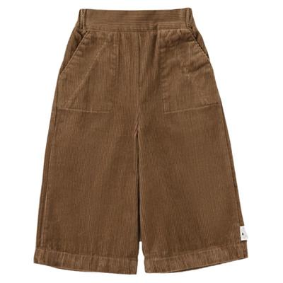 女童裤子2026春季新款灯芯绒裤