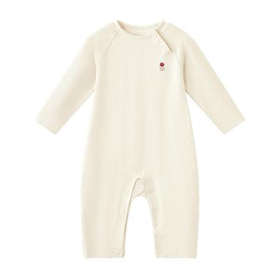 Babycare山茶花一体织套头爬服