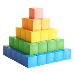 磁性正方体教具小学一到五年级教材同步文具数学学习几何体模型正方体立体图形认知工具六面强磁吸小方块学具