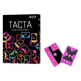 TACTA纸牌游戏快节奏战略形状匹配派对游戏家庭聚会休闲卡牌桌游
