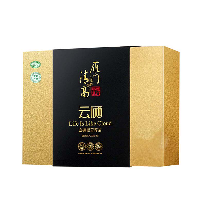 富晒黑苦荞清香否苦荞茶300g礼盒