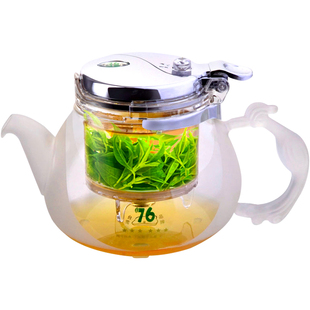 台湾76飘逸杯过滤泡茶壶茶水分离玻璃冲茶器家用沏茶神器功夫茶具