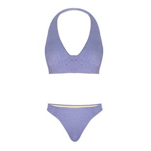 OceanMystery新款小雏菊分体泳衣女运动大小胸清新三角性感比基尼