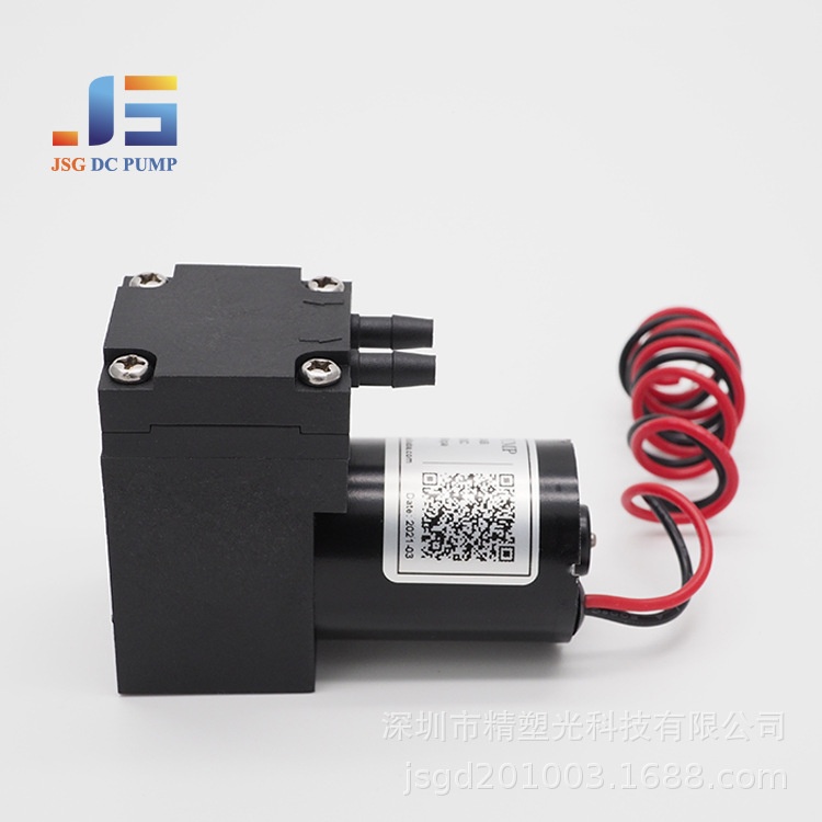 微型气泵真空泵无油直流气泵选微型抽可负压隔膜无长寿命刷小型