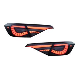 适用于22-23款十一代思域龙鳞尾灯总成改装LED后尾灯流光转向灯