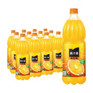 美汁源果粒橙橙汁1.25Lx12瓶含维C（B）