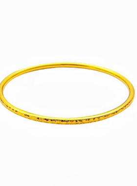 3mm碎冰冰金手镯女2026新款爆款