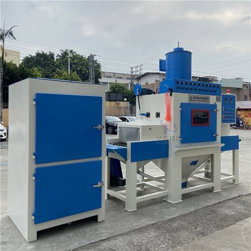 通用型自动喷砂机 铝板门板钛板平面打砂机 除锈美化去毛刺喷沙机