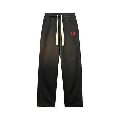 查尔斯桃心休闲裤男抽绳男长裤