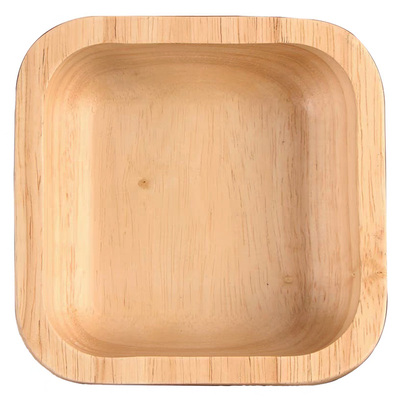 天然橡木INS风无油漆木碗木餐具