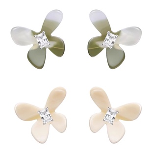 HF何家原厂小蝴蝶方糖耳环项链绽放蔷薇花园耳环耳钉蝴蝶花园戒指