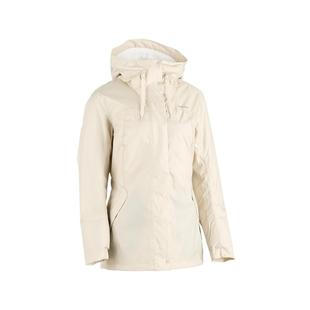 迪卡侬旗舰店外套女冬加绒加厚风衣登山服运动防风防水男棉服ODT3