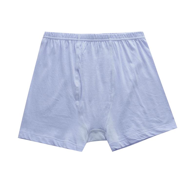 【2条装】ab内裤男纯棉高腰抗菌平角裤中老年宽松舒适父亲裤0982