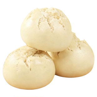 手工纯碱馒头老式开花馒头面食发面白面馒头碱香老面发酵蒸馍包邮