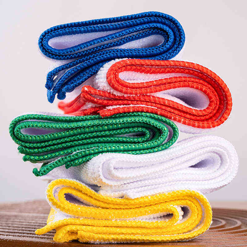 加厚喜茶霸王茶姬奶茶店分色吸水抹布吧台清洁布餐厅擦桌毛巾35cm