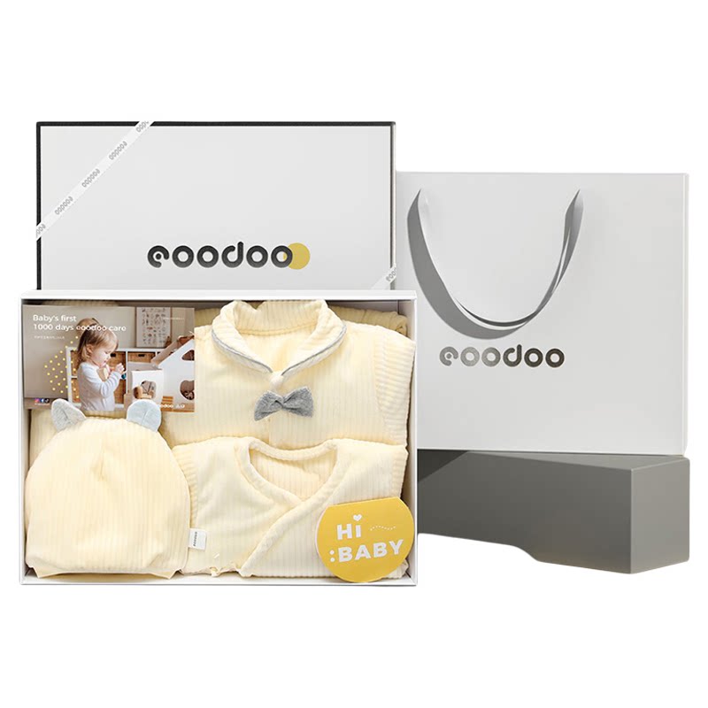 eoodoo婴儿礼盒满月百天高档