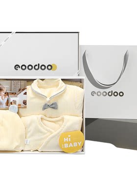 eoodoo婴儿礼盒满月百天高档