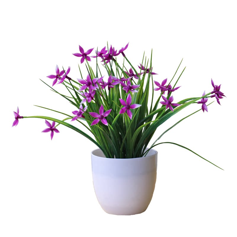 室内房间酒柜盆栽小摆件假花艺