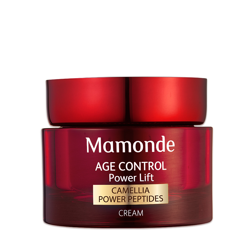 梦妆山茶凝时塑颜面霜多肽提拉紧致抗皱清爽补水保湿滋润乳霜女