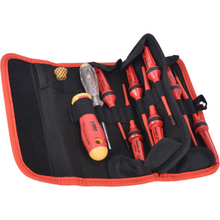 FELO绝缘螺丝刀套装电工改锥德国进口ESMART多功能细杆06381204