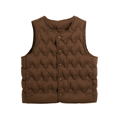 男童轻羽绒马甲外穿轻薄2025秋冬