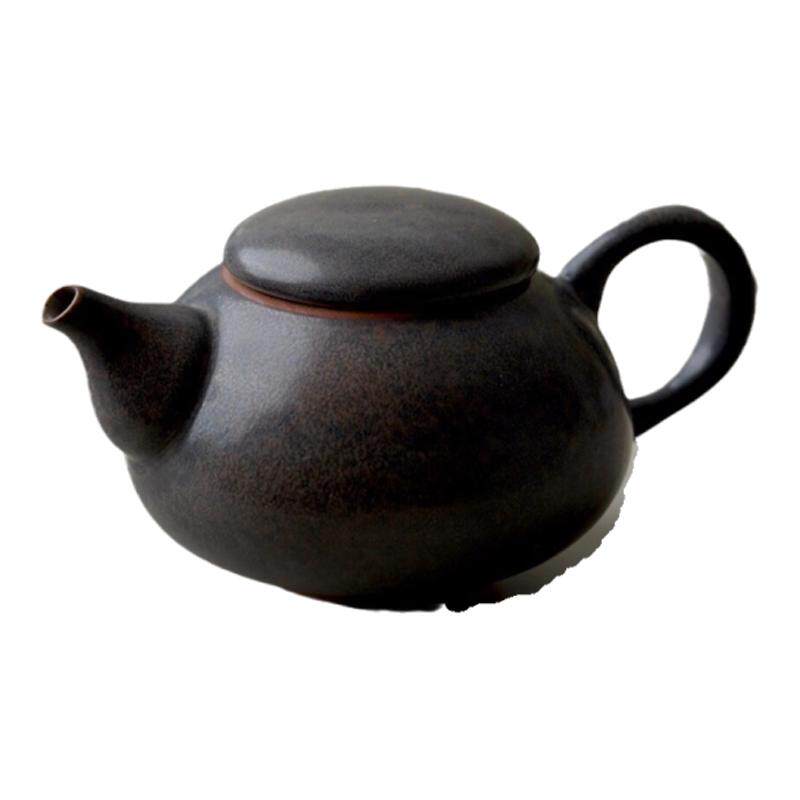 复古柴烧手作玳瑁茶壶茶杯主人杯公道杯陶瓷功夫茶具套装家用客厅