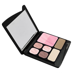 千妍面部综合盘一体彩妆眼影高光修容腮红哑光珠光眉粉阴影提亮