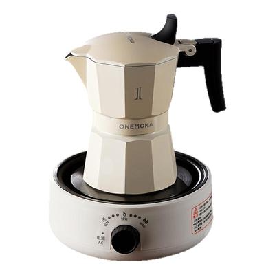 摩卡壶煮咖啡壶家用油脂丰富