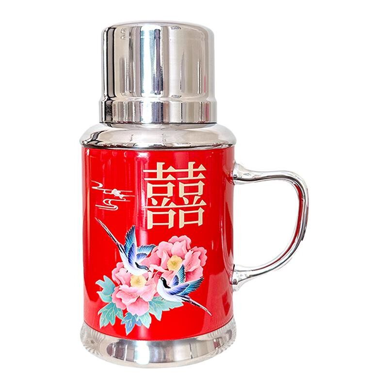 中国风保温水杯创意茶缸家用男女士直饮商务礼品杯办公室水杯定制