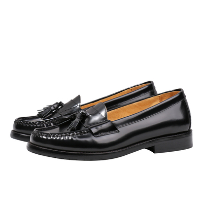 英伦风男士商务流苏乐福鞋皮鞋