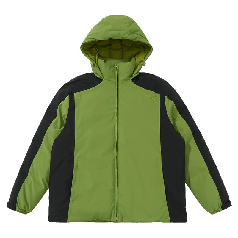拼色运动休闲棉衣户外加厚棉服男