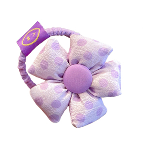 儿童立体头花朵高马尾发绳小姑娘糖果色扎头粗橡皮筋结实丸子头饰