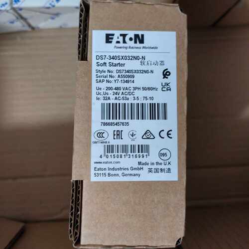 议价伊顿 全新软启动器 DS7-340SX032N0-N 英国制造CE认证 3C认证