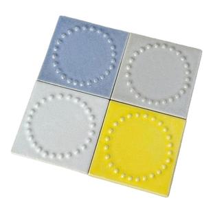 国内现货 日本皆川明 瓷片 铃鼓、dear四花、dear五花 杯垫 锅垫