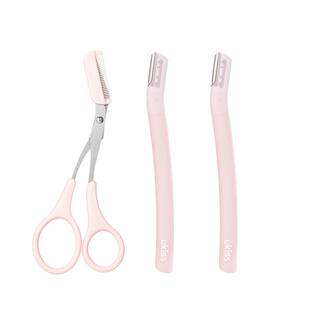 ukiss修眉刀剪女士专用安全型防刮工具初学者剃刮眉毛刀神器套装