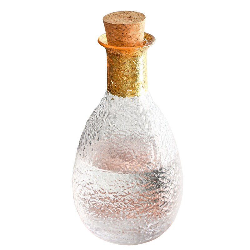 手工金箔清酒杯日式分酒器白酒杯