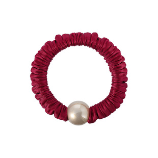 马年红色小肠发圈女2026新款高端新年本命年头绳不勒发无扎痕发绳