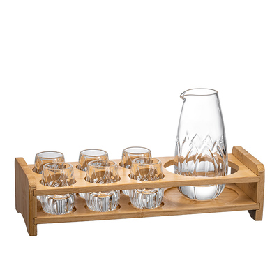 莲花白酒杯家用高档轻奢酒具套装