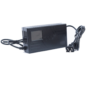 力萌充电器石墨烯铅酸三元钛酸铁锂48v60v72数显小牛智能断电通用