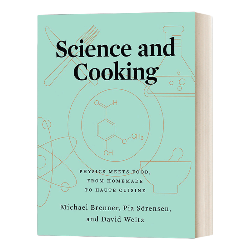 英文原版 Science and Cooking 科学与烹饪 精装 物理学与食物相遇 从自制到高级美食 哈佛大学教授Michael Brenner进口英语书籍
