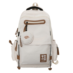 宽肩带气垫书包男初高中生大容量双肩包女大学生背包16寸电脑背包