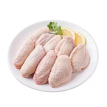 哥哥鲜大号鸡中翅新鲜冷冻鸡翅根生鲜2斤装