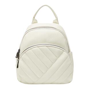 卓诗尼大容量质感双肩包2025新款韩版纯色学院风单肩手提旅行背包