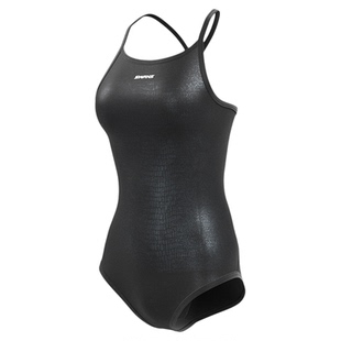 swans黑天鹅泳衣女2025新款爆款专业训练竞速游泳馆专用连体泳衣