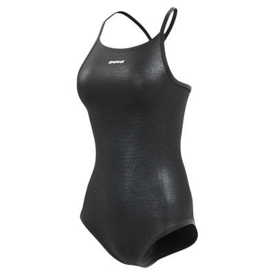 swans黑天鹅泳衣女2025新款爆款专业训练竞速游泳馆专用连体泳衣