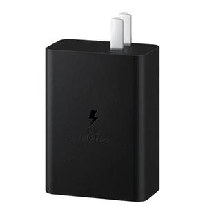 65W三口加速充电器适用三星手机S22S21专用快充电线Note20 Ultra支持PD原装超级快充2.0双type-c usb插头