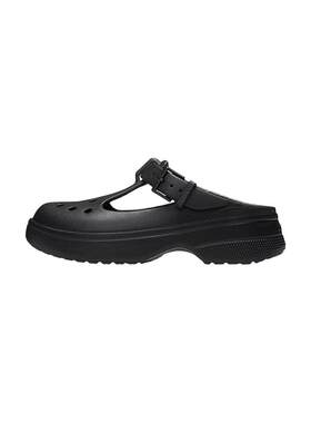 【自营】Crocs卡骆驰玛丽珍洞洞鞋户外沙滩女鞋凉鞋CR210581-001