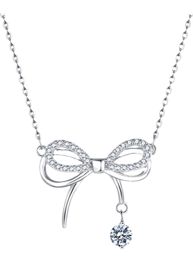 戴之梦925纯银十字链女项链