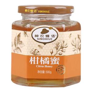 神农蜂语柑橘蜜湖北十堰柑桔蜂蜜