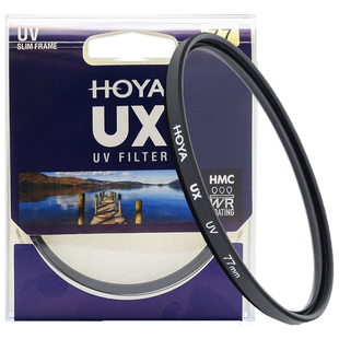 HOYA豪雅UX多层镀膜UV镜77mm 49 52 55 58 67 72 82适用佳能尼康单反相机镜头滤镜索尼广角镜头保护镜